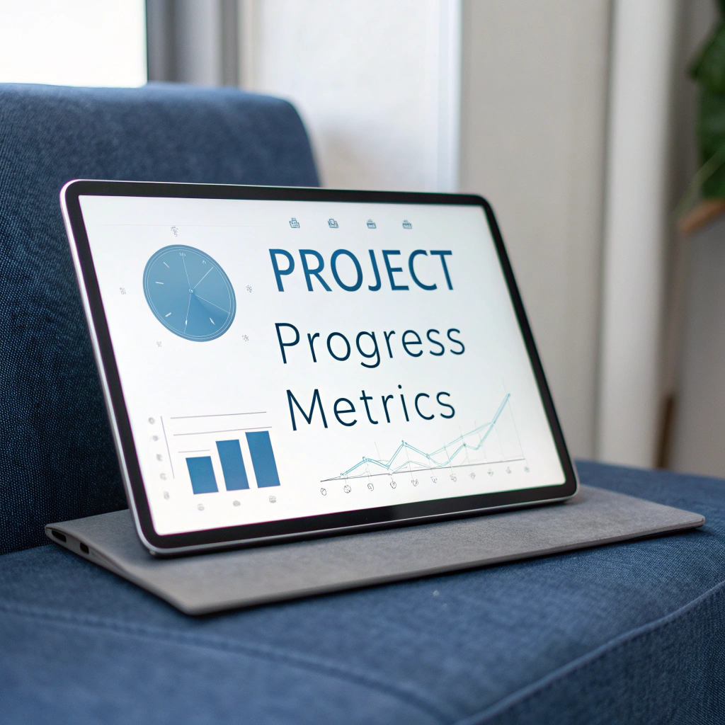 Dashboard showing automated web management tools